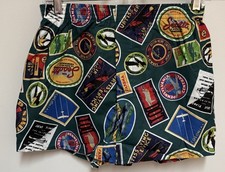 Vintage Sears Youth Boys Airplanes Boxer Shorts Underwear XL 18-20 USA NWOT