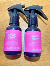 Lush Snow Fairy Body Spray 50ml x2, Exp 10/29, Candy Floss Bubblegum