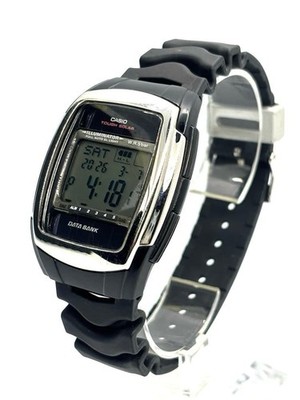 Casio Data Bank Solar Digital Wristwatch Vintage wrist 22cm/8.7in DB-E30