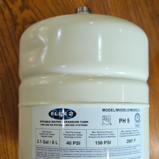 FLEX 2 PH 5 Potable Water Expansion Tank 2.1 Gal 150 PSI Steel White