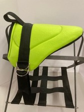 MINIATURE HORSE / SM PONY BAREBACK PAD CHILDRENS SADDLE-  SALE - LM GREEN - SALE