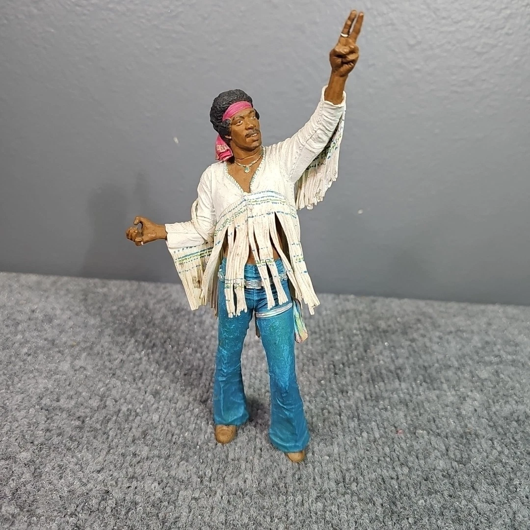 McFarlane Toys Jimi Hendrix Music 1969 Year Manufactured Action