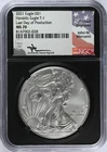 2021 Bullion Silver Eagles NGC MS-70 Last Day of Production