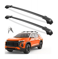 Heavy Duty 330lb Lockable Roof Rack Cross Bars Compatible with Chevy Chevrole...