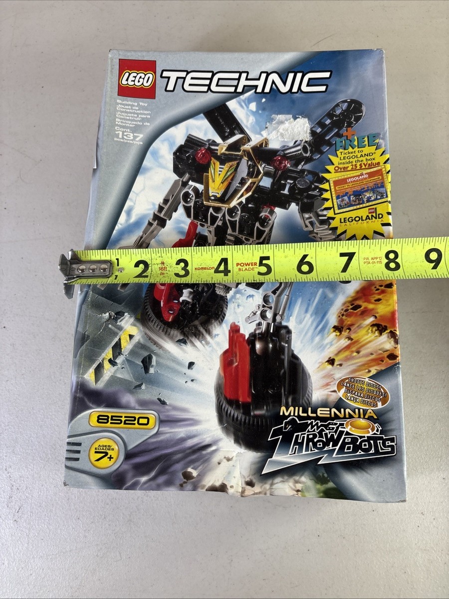 NEW LEGO Technic Throwbots 8520 Millennia Motorcycle Legoland 8G80