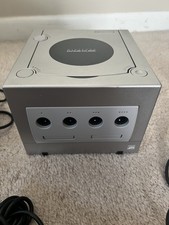 Nintendo Gamecube Platinum Silver DOL-001 USA...