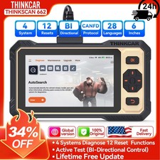 Thinkcar Thinkscan 662 4 System Car Diagnostic Tool Full Obd2 Function 12 Reset Thinkcar Thinkscan 662 4 System Car Diagnostic Tool Full Obd2 Function 12 Reset