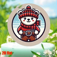 8x8 Round Foil Art - Indoor/Outdoor Wall Decor