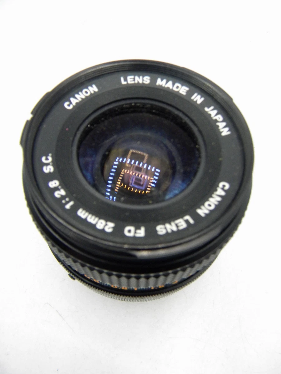 Canon FD f/2.8 Camera Lenses 28mm Focal for sale | eBay