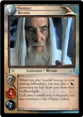 Gandalf, Returned - Rise of Saruman - Lord of the Rings TCG