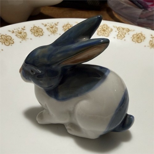 Vintage Otagiri Porcelain Bunny Rabbit Figurine- made in Japan c1950