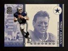2001 Pacific Crown Royale Living Legends Troy Aikman /950 #2 HOF Cowboys