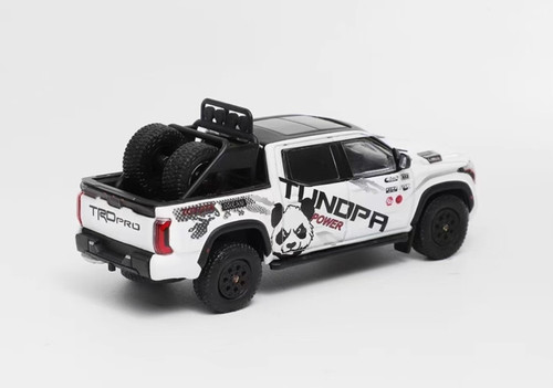 GCD 1:64 White Tundra Pickup Truck MK3 XK70 TRD Pro Model Diecast Metal Car - Picture 9 of 9