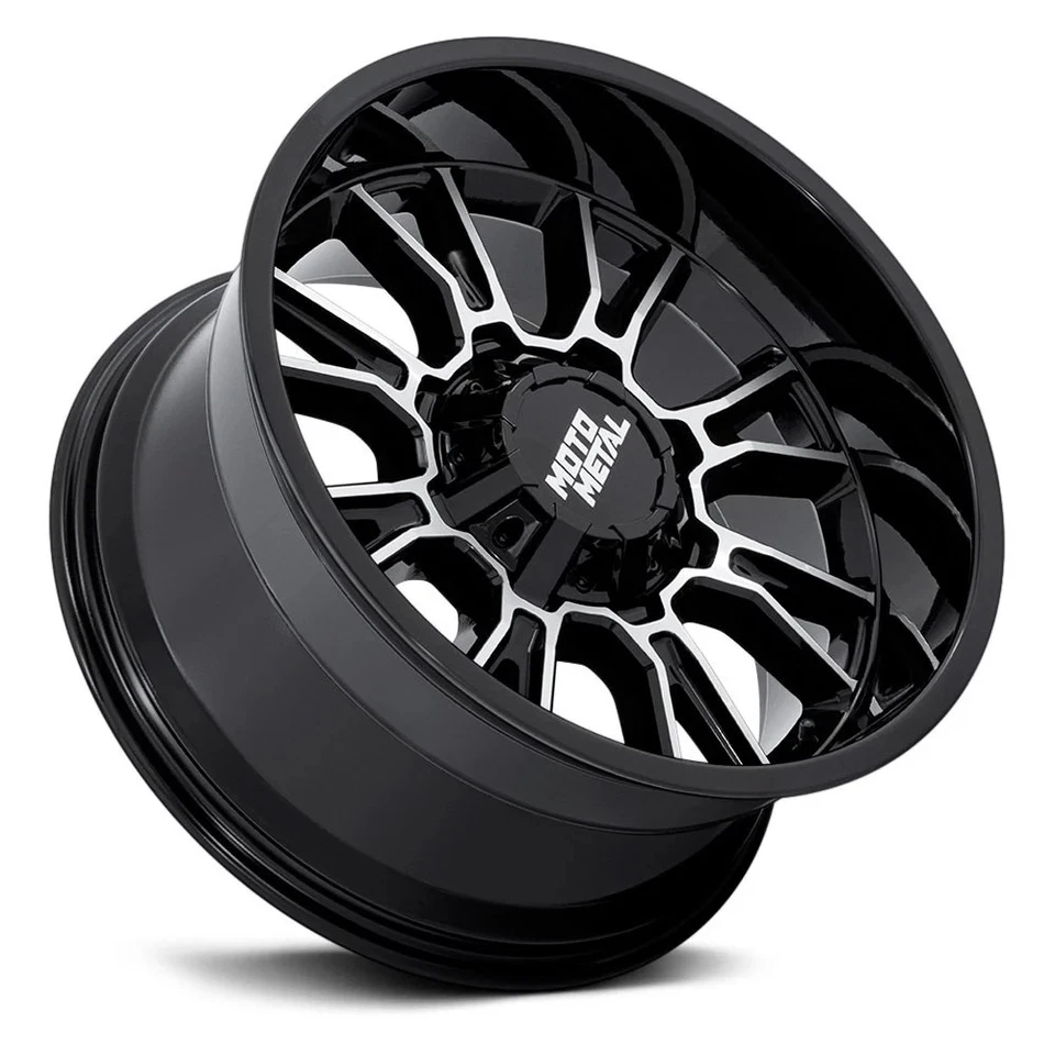 Moto Metal MO810 LEGACY Wheels 17x9 (1, 8x165.1, 125.1) Black Rims Set of 4 - Изображение 2 из 2