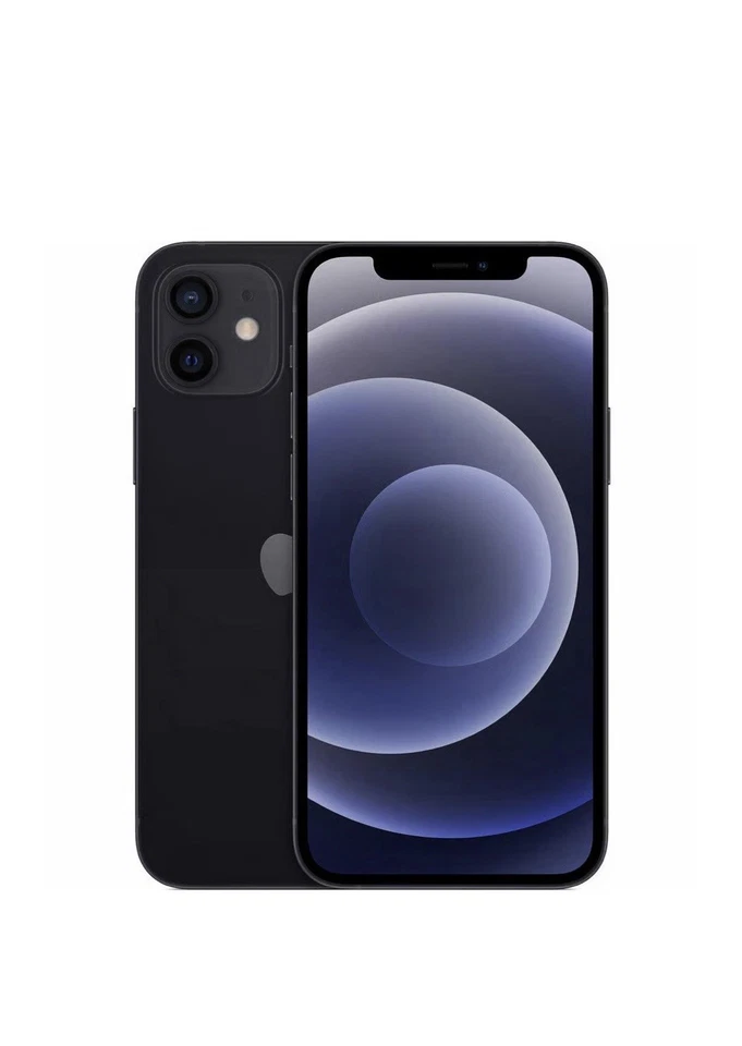 Apple iPhone 12 64GB Midnight Black   - Image 2 of 4