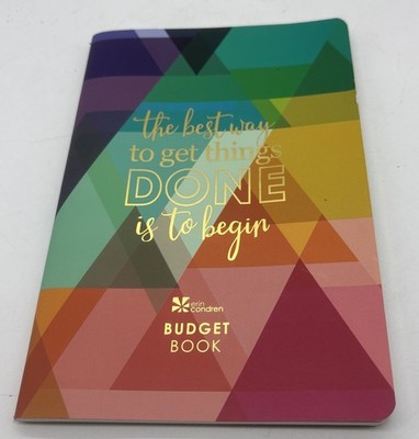 Two Erin Condren 12 Month Budget Book & Financial Budget Tracker. Debt Track,