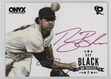 2016 Onyx Platinum Elite Purple Auto /10 Ray Black #RB-PEA16 Auto