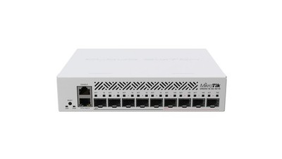 4752224007827 Switch 1x RJ45 1000Mb/s, 5x SFP, 4x SFP+, RouterOS L5 MikroTik CRS
