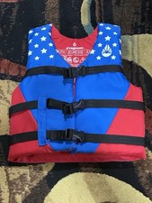 Pre-owned Life Vest For Youth 55 - 88 Lbs