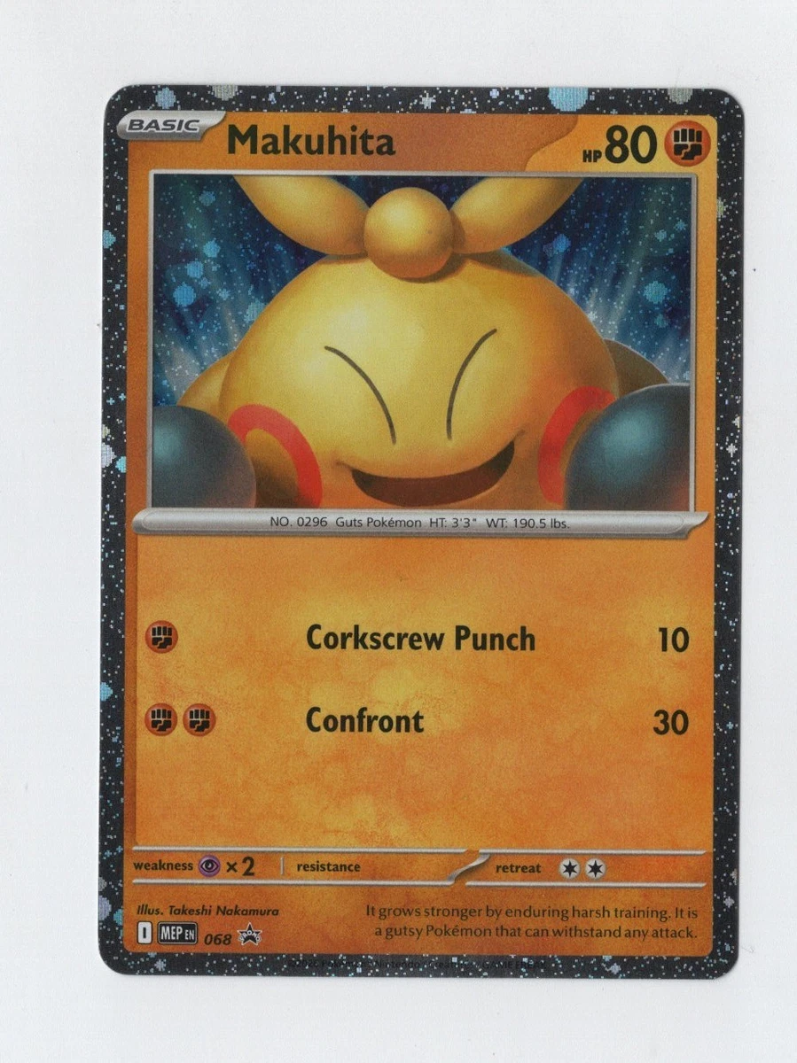 makuhita pokemon card This compact set includes a booster pack along with an exclusive promo card and a Pokmon collectors coin Makuhita Common EX Ruby