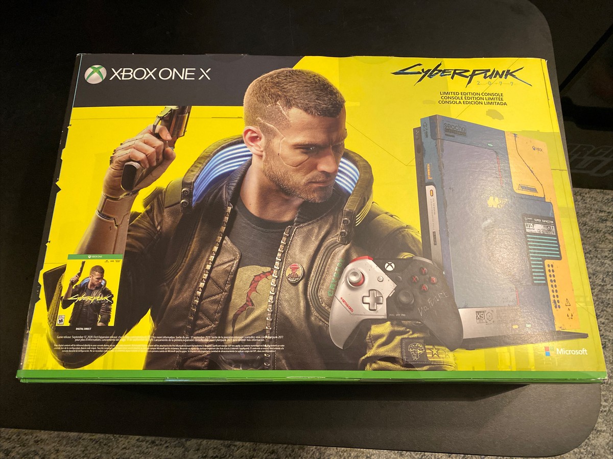 Buy Microsoft Xbox One X Cyberpunk 2077 Limited Edition