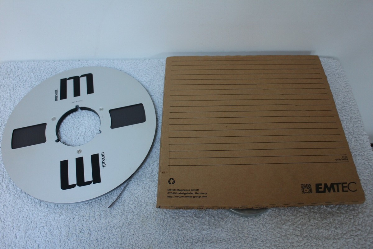 Bobine Emtec 368 13cm – Bande Magnétique Neuve – Reel To Reel