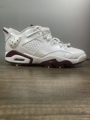 Nike Air Jordan 6 Low Golf “Bordeaux” (DV6796-116) Mens size 9.5