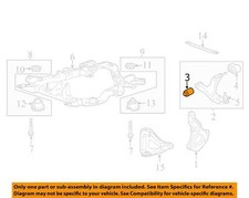 GM OEM Lower Control Arm-Front-Bushings 25851984