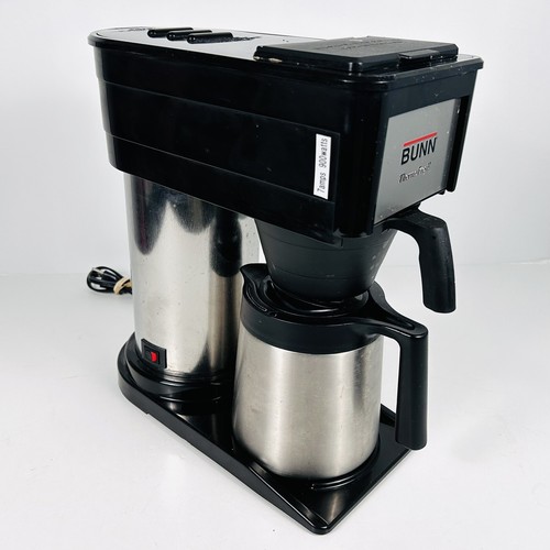 Bunn Coffee Maker Thermofresh BTXB 10 Cup Black Stainless Steel Carafe