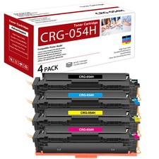4PK CRG-054 Toner Cartridge for Canon imageCLASS LBP622Cdw MF641CW LBP621Cw