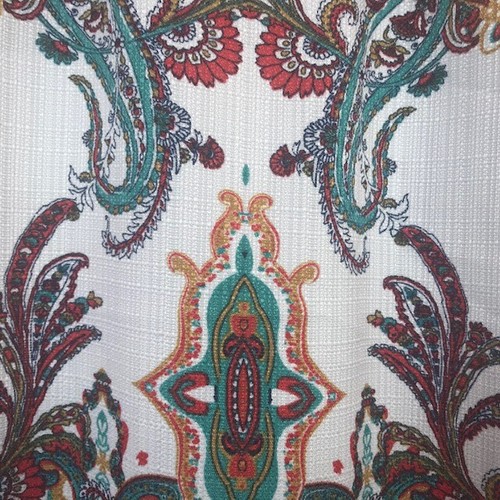 SLNY Womens 4 Ivory Multi Print Sleeveless On Seam Pockets Shift Dress NWT - Picture 3 of 6