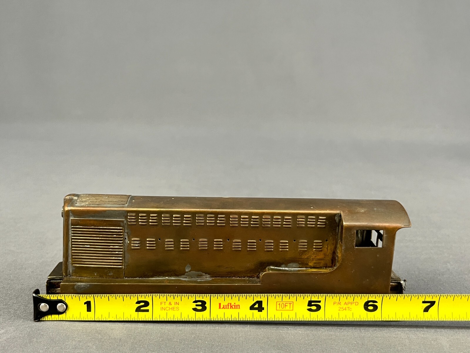 Vintage Brass Locomotive Electric Train Engine | eBay