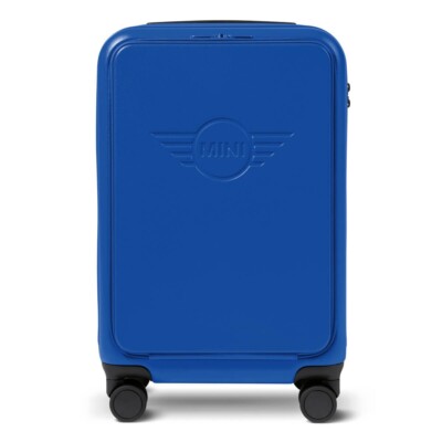 GENUINE MINI CABIN TROLLEY SPINNER WING LOGO DEBOSSED HARD CASE