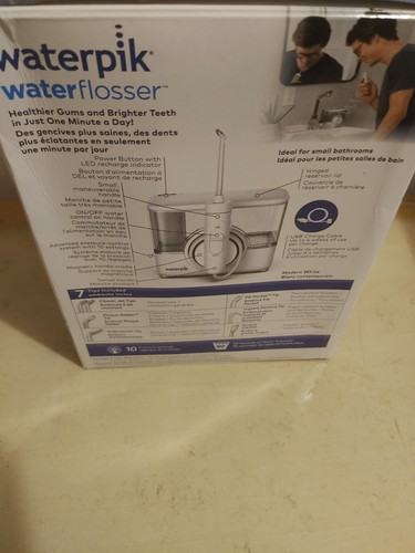 Waterpik WF-12CD020-1 weiß Lithium-Ionen professionelle kabellose Zahnseide - Bild 2 von 5