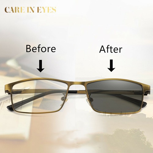 Gold Anti blue light Multifocal Progressive transition reading&distance glasses eBay