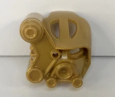 Lego Parts Bionicle Kanohi Mask of ICE Pearl Gold Part 19077 Excellent Condition