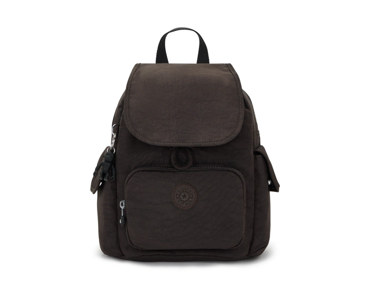 Kipling CITY PACK MINI Backpack Nostalgic Brown RRP £88 UK