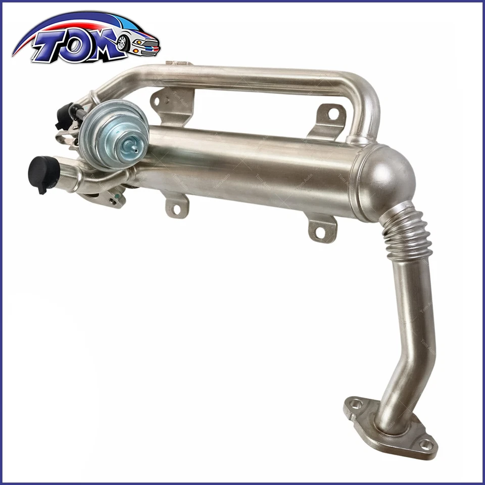 Refrigerador y válvula de recirculación de gases de escape para Volkswagen Golf Jetta Audi A3 Foto 3 de 4