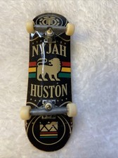Tech Deck Nyjah Huston Fingerboard Safari 2011 Series Rare Rasta Lion Of Judah