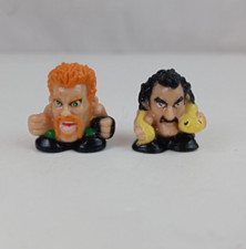 Set of 2 WWE Squinkies Ted Dibiase The Million Dollar Man & Rey Mysterio