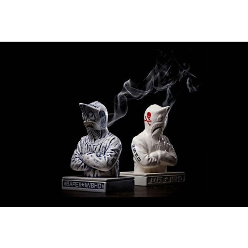 SILVER◆BAPE NBHD SHARK INCENSE CHAMBER BAPE® NBHD SHARK INCENSE CHAMBER | bape.com