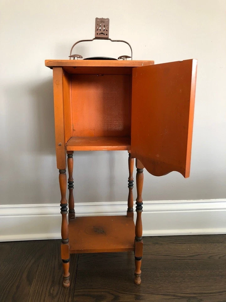 HT Cushman Colonial Cigarrillos Fumadores Humidor Soporte con Bandeja de Amatista Foto 3 de 4