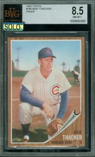 1962 TOPPS # 546 MOE THACKER SP PROOF BGS 8.5 MAC SOLO FINEST GRADE $700 CARD *