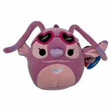 NEW-2024 Disney Angel Valentine Heart Glasses 8" Squishmallows Plush