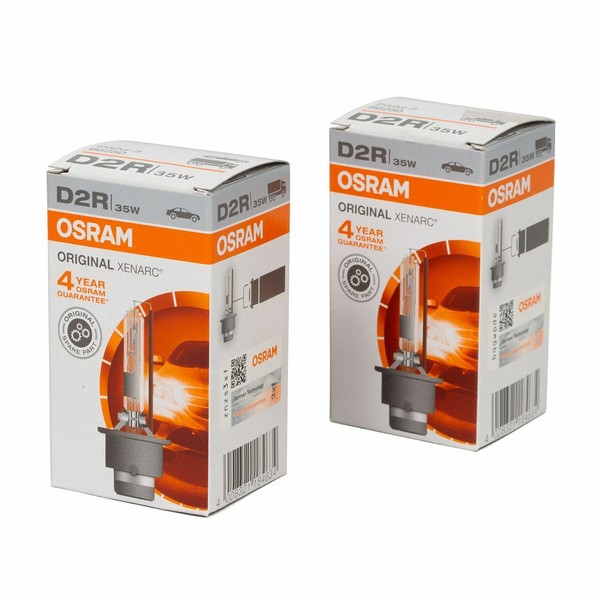 2X Osram Xenarc Xenon Brenner D2R Original 85V 35W P32D-3 66250-image