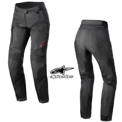 2024 Alpinestars Waterproof Stella Street Motorcycle Black Pants