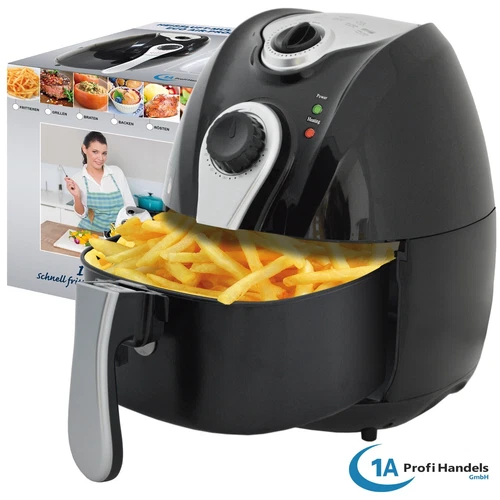 HEISSLUFTFRITEUSE HEISSLUFT FRITTEUSE OHNE FETT ÖLFREI FRITTEUSE BROTBACKAUTOMAT - Bild 13 von 15