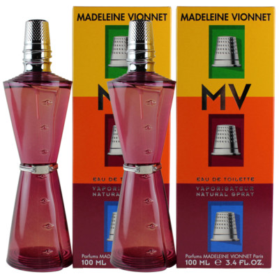 MV by Madeleine Vionnet für Frauen Kombipackung: EDT Spray 6,8oz (2x 3,4oz) Neu