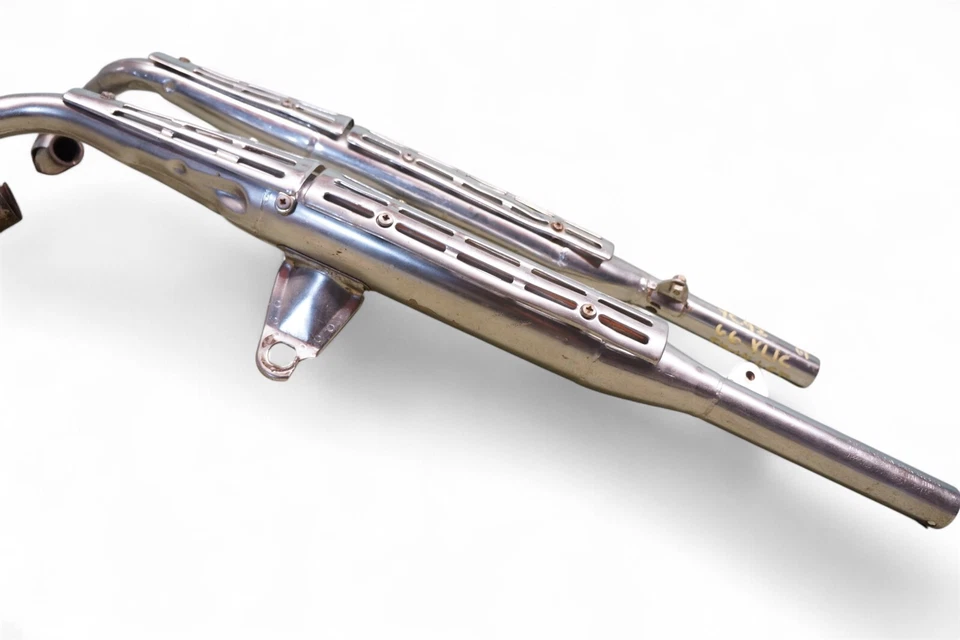 Yamaha AS2C 1966 silenciadores de escape tubos cromo tubo alto 125 *2662 #4 Foto 3 de 4