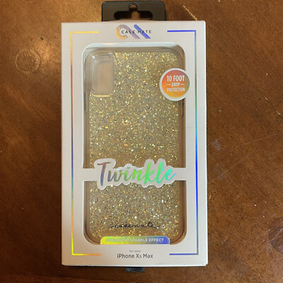Casemate Twinkle Case IPhone XS Max Iridescent Sparkle Shimmery